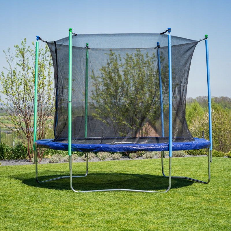 10FT GARDEN TRAMPOLINE FOR KIDS WITH MESH TRAMPOLINE WITH LADDER SOLID EAN (GTIN) 5908227362824