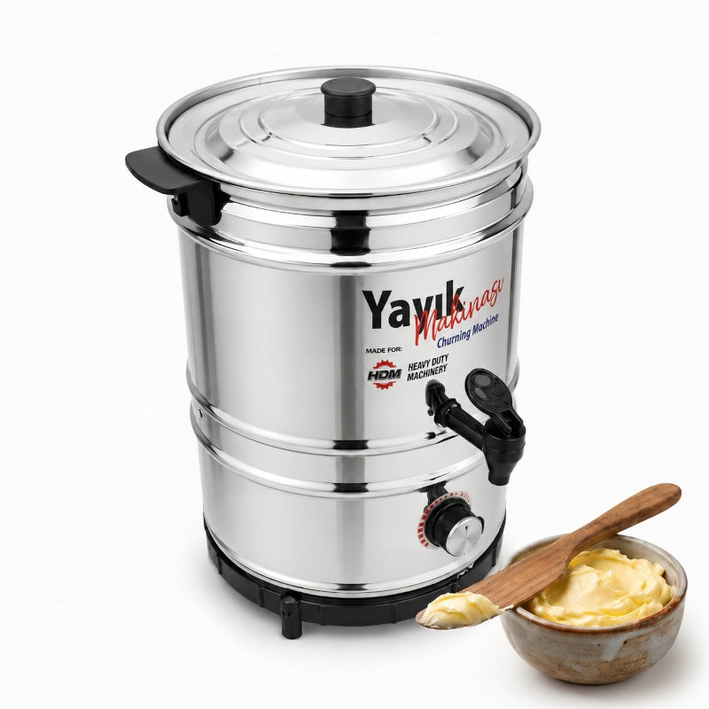 10L Electric Buttermilk for Making Homemade Butter Stainless Steel 100W