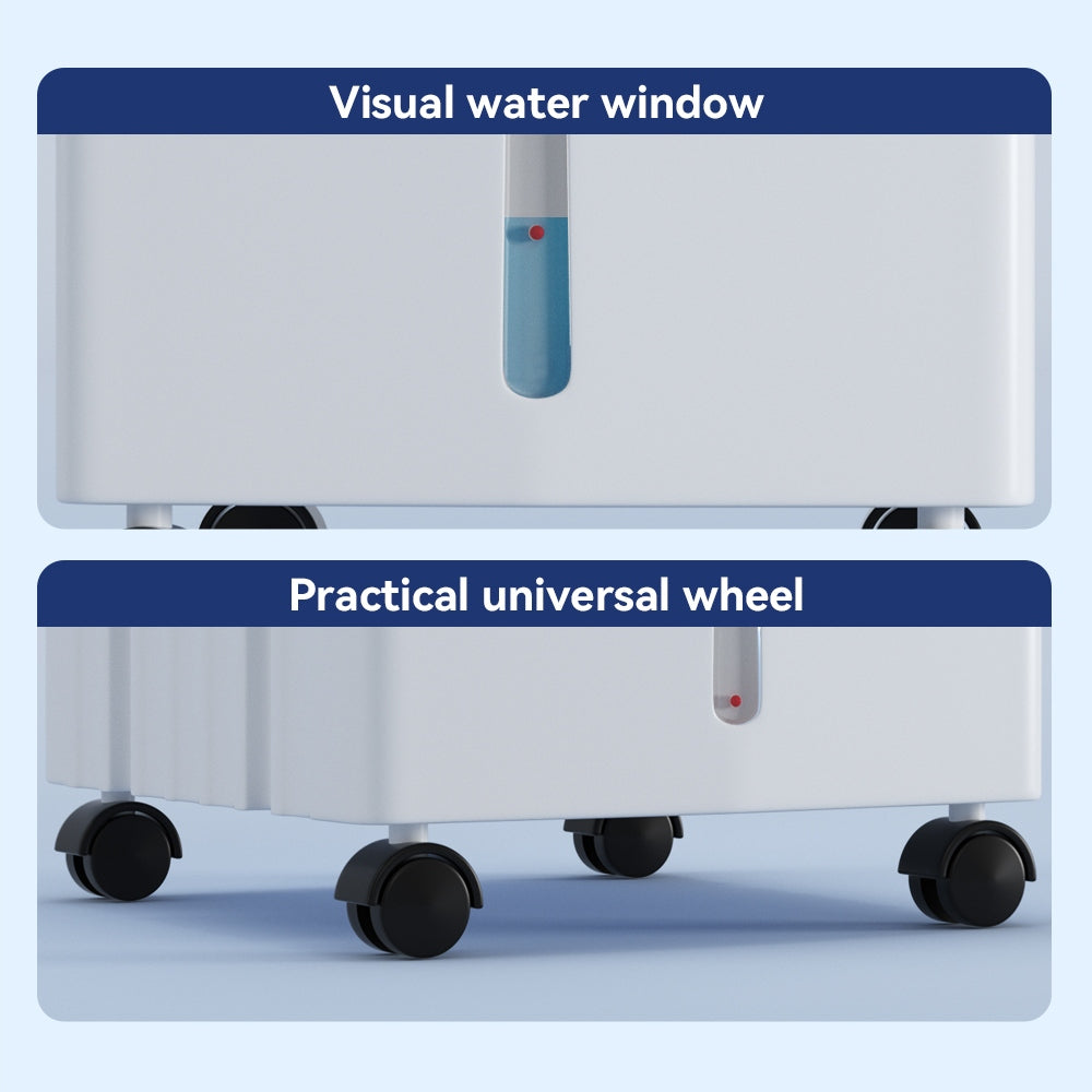 10L Portable Evaporative Cooler with Humidification Function Control mechanical