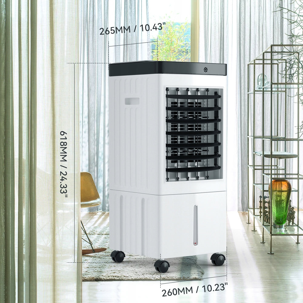 10L Portable Evaporative Cooler with Humidification Function Model H064-A001-EU