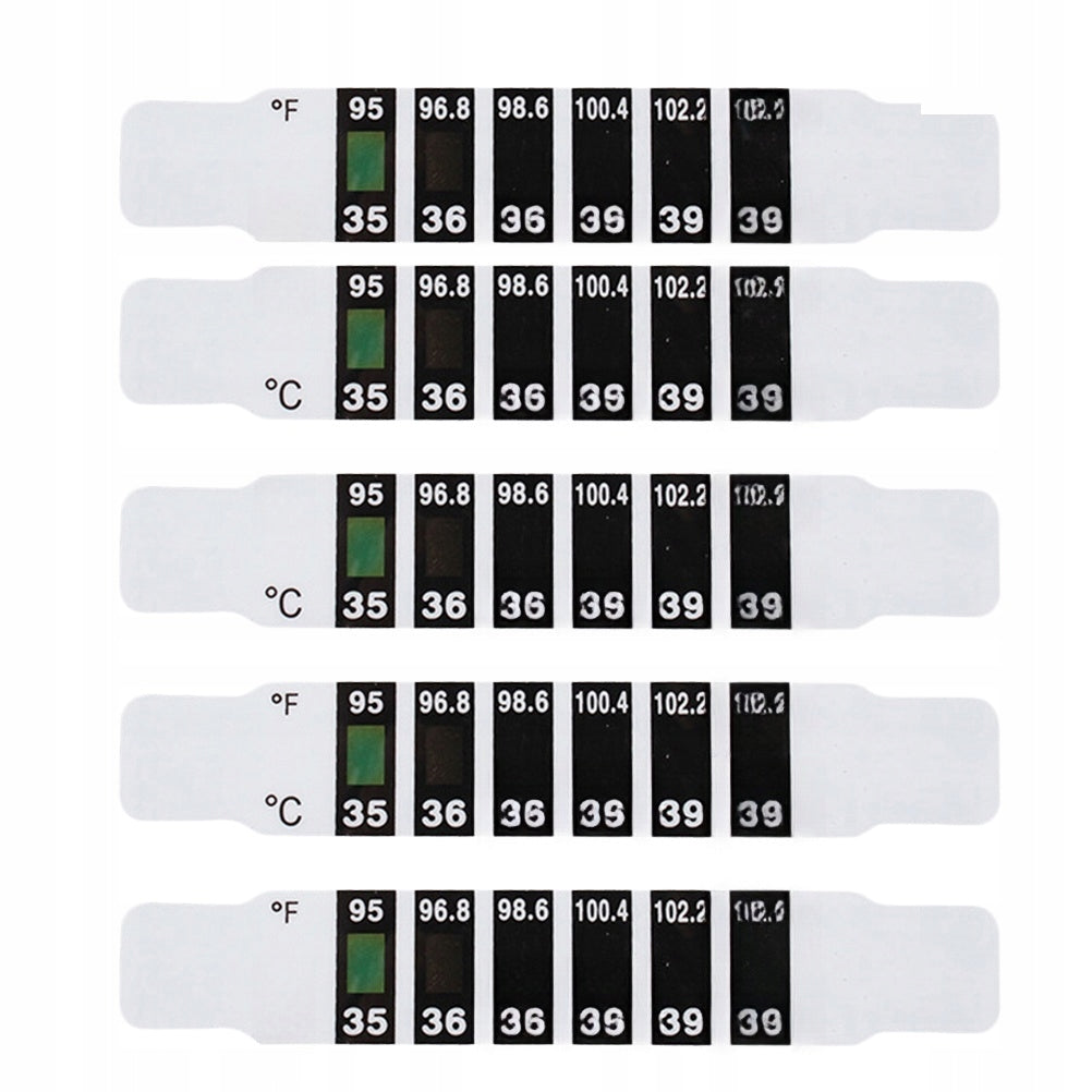 10PCS BABY FOREHEAD THERMOMETER REUSABLE LCD