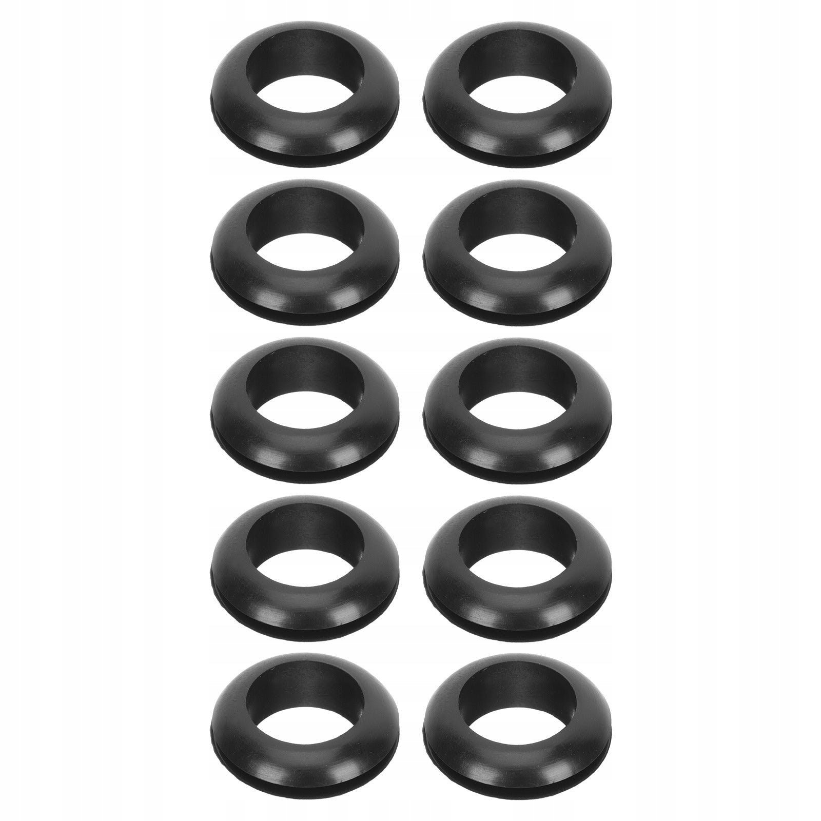 10PCS BLACK RUBBER CLOTHESLINE POLE HOLE COVER WITH ANTI-SLIP PROTECTION Brand no brand