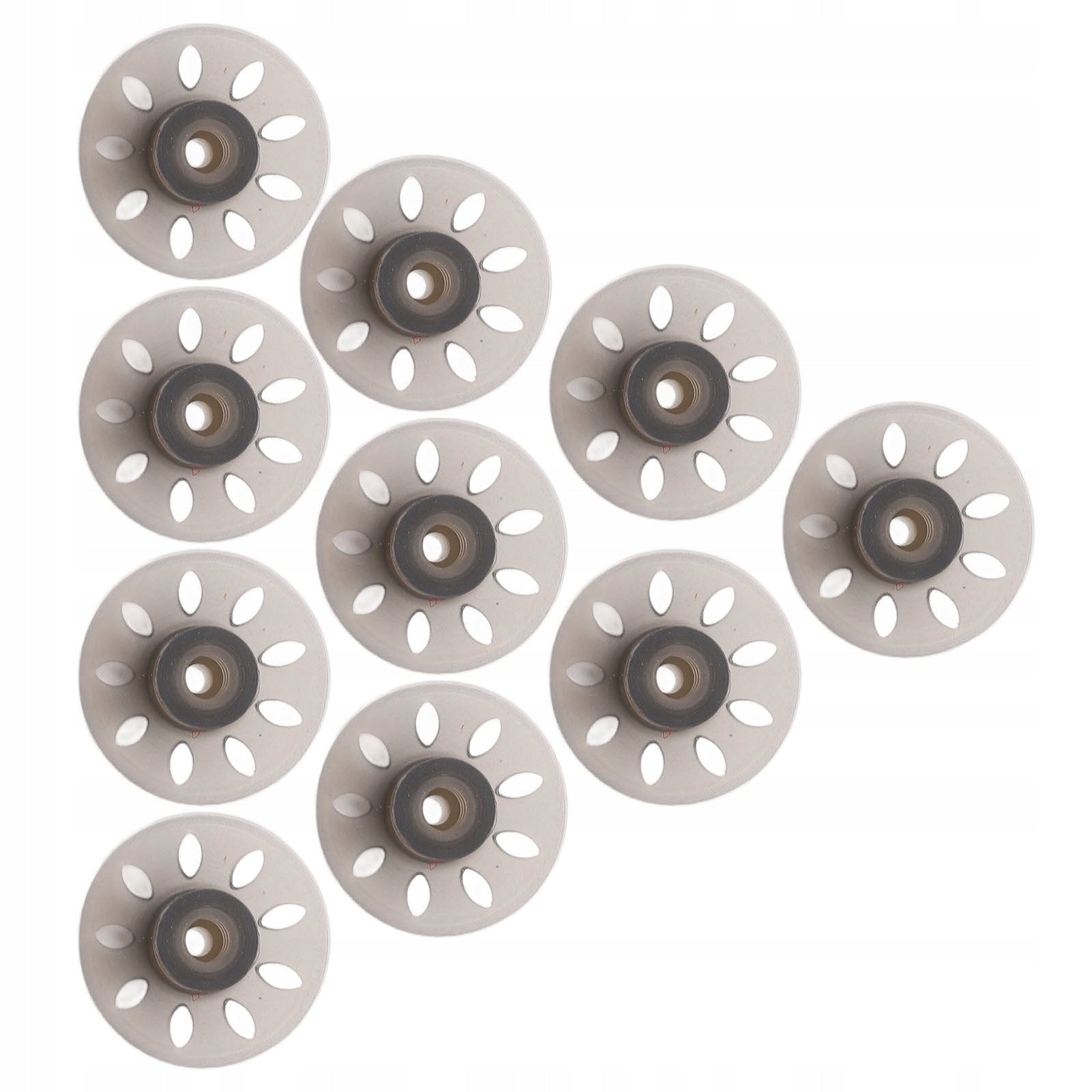 10PCS HEARING AID SILICONE INSERTS 8mm