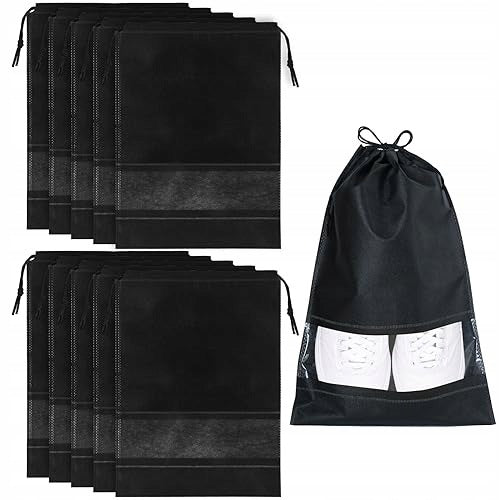 10PCS SHOE TRAVEL BAGS - WATERPROOF ORGANIZER FOR ORGANIZATION Packaging status original
