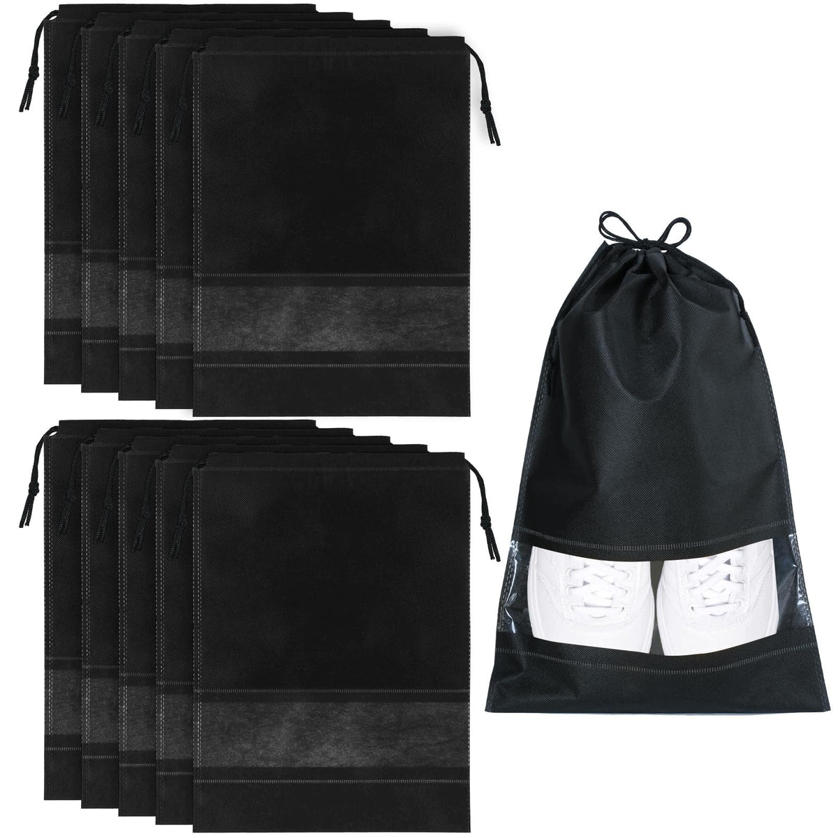10PCS SHOE TRAVEL BAGS - WATERPROOF ORGANIZER FOR ORGANIZATION