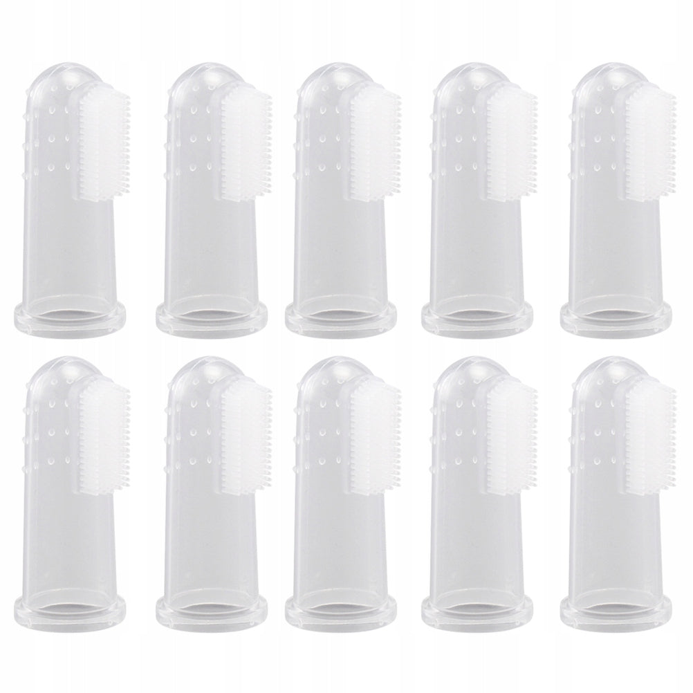 10PCS SILICONE ANIMAL TOOTHBRUSH ORAL MASSAGER Brand no brand