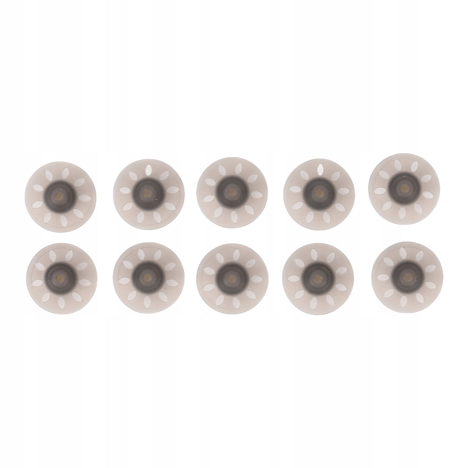 10PCS SILICONE EARBUDS FOR HEARING AID10MM Packaging status original