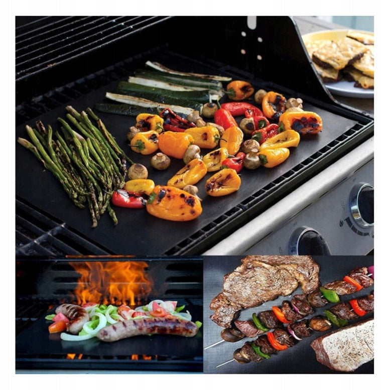 10PCS TEFLON MAT GRILL TRAY BAKING TRAY REUSABLE 10x EAN (GTIN) 5907284493267