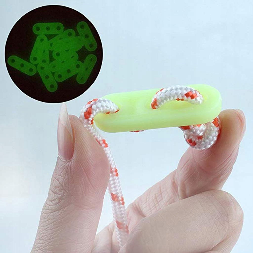 10PCS Ultralight Guyline Cord Adjuster, Refletive Tent Rope Tensioners Manufacturer code 14666014047