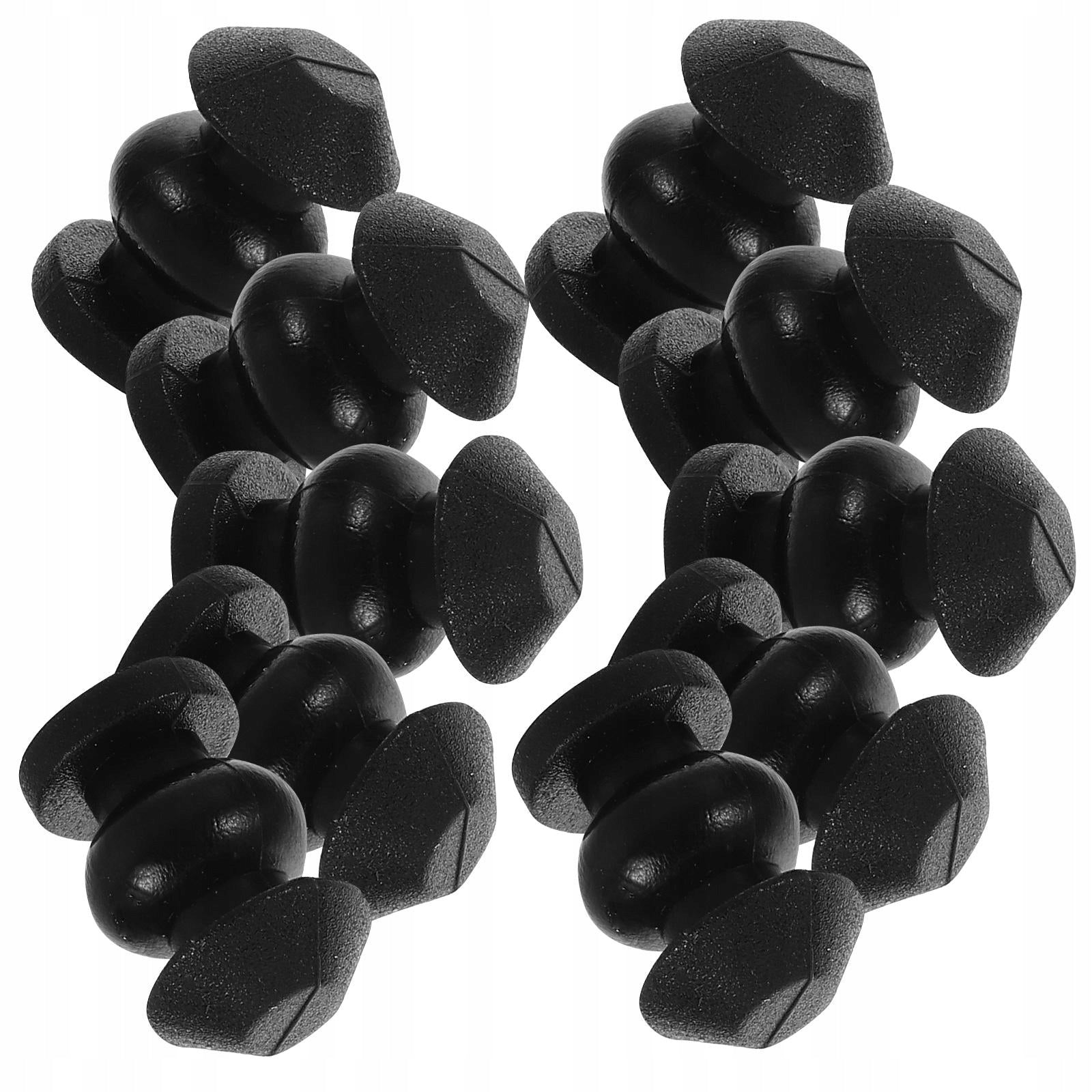 10Pcs Black Silicone Shock Absorber Balls for Drone Gimbal Stabilization Brand no brand
