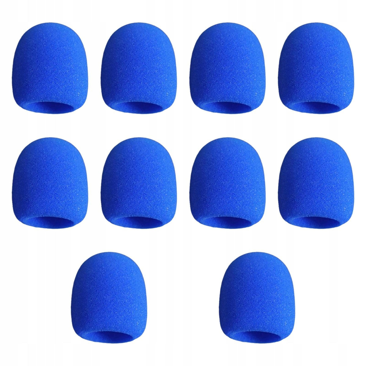 10Pcs Handheld Microphone Cover Sturdy Sponge Foam Mic Cover for Blue Packaging status original