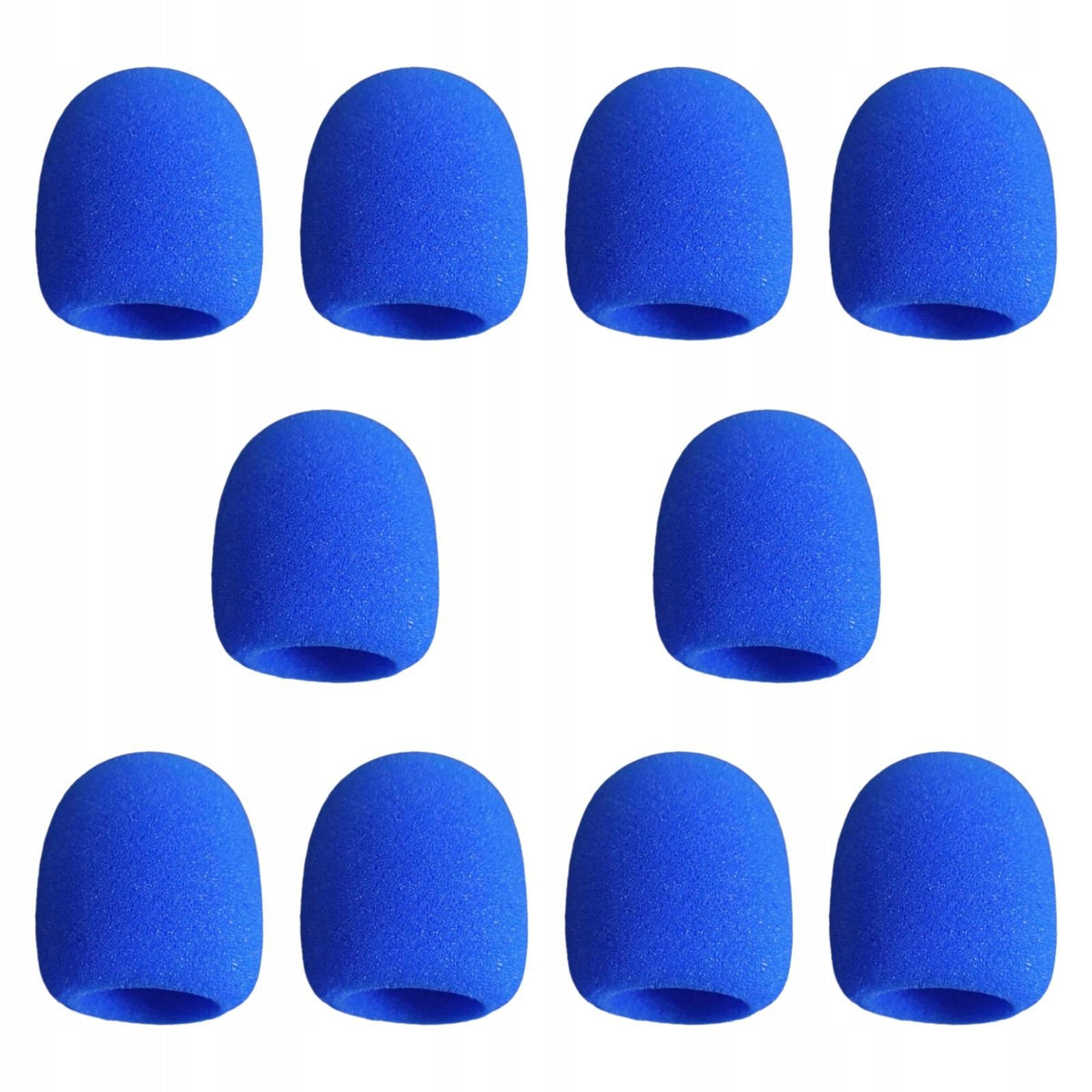 10Pcs Handheld Microphone Cover Sturdy Sponge Foam Mic Cover for Blue