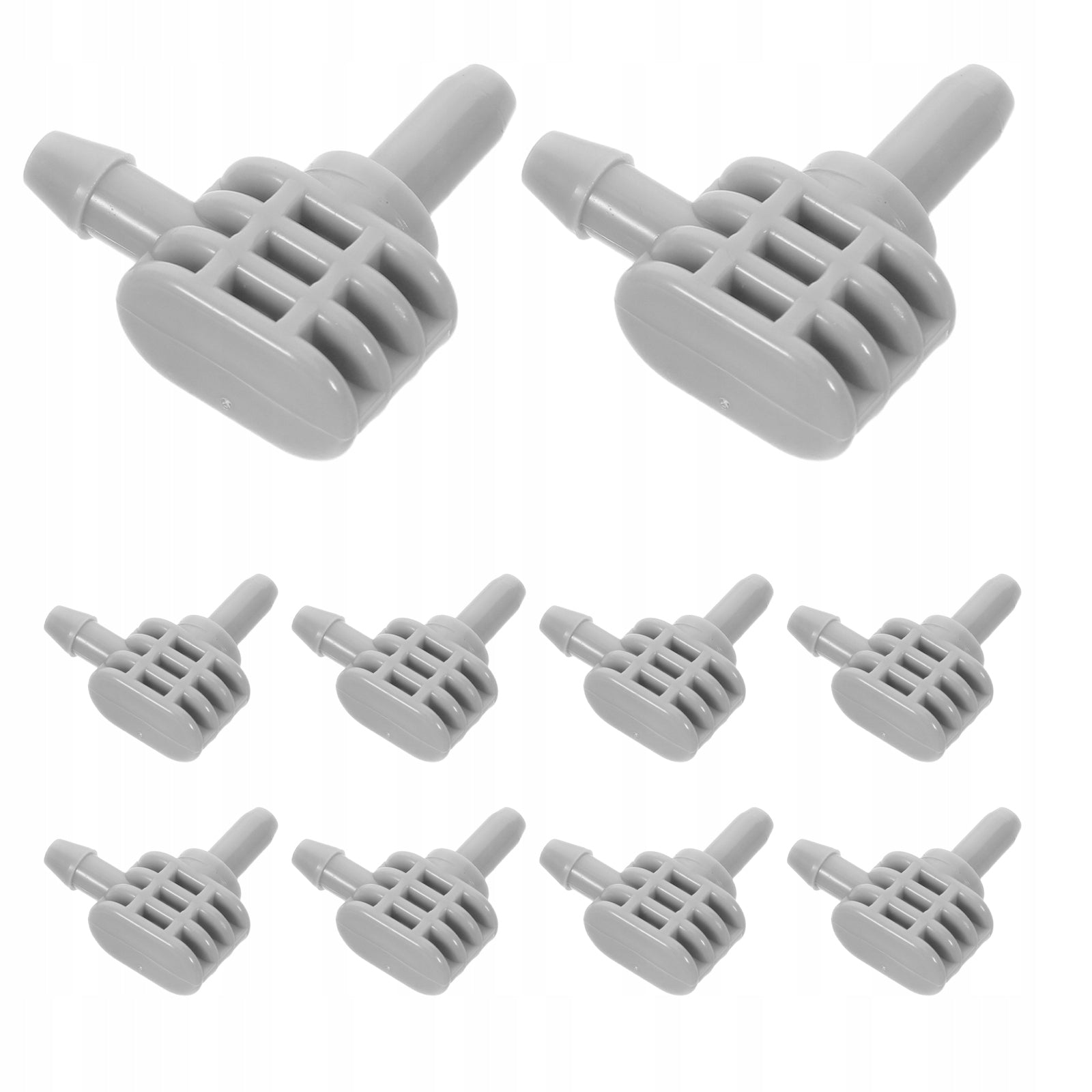 10Pcs Portable L-Shaped Bp Cuff Connector Kit for Blood Pressure Medical device yes