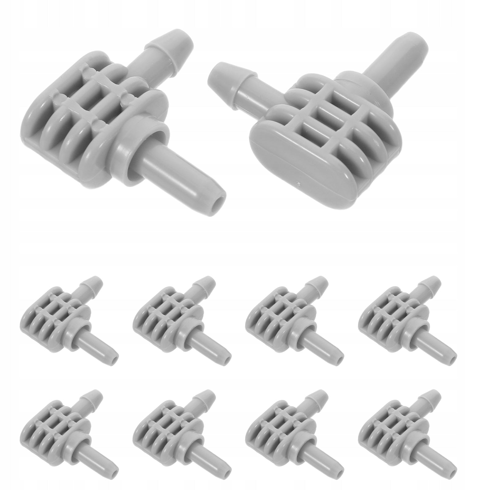 10Pcs Portable L-Shaped Bp Cuff Connector Kit for Blood Pressure