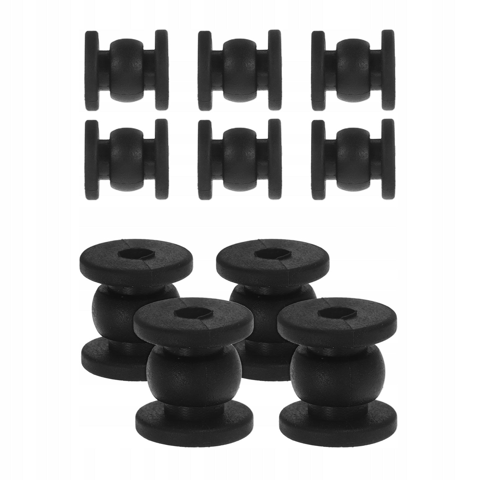 10SZT KULKI WIBROIZOLACYJNE DO DRONÓW I GIMBALI W KOLORZE CZARNYM