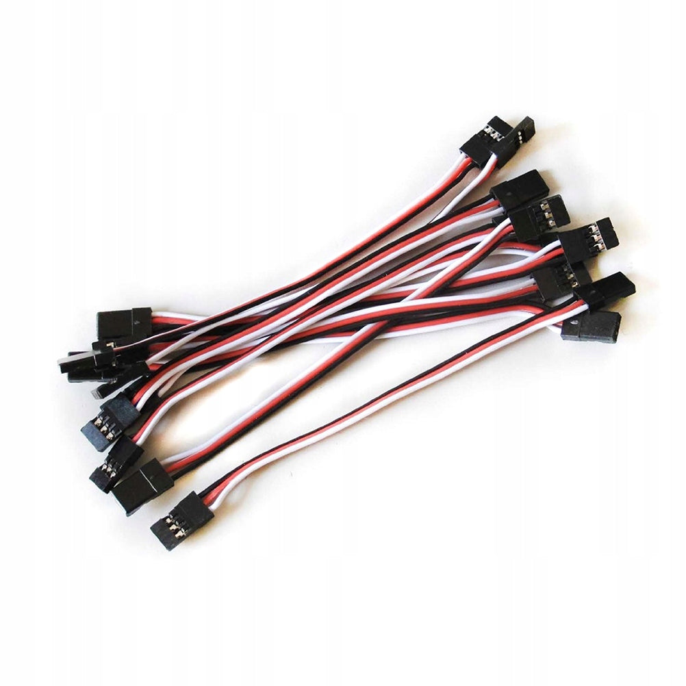 10SZT SERVO LEAD MALE TO MALE DO QUADCOPTERA KOLOROWE PRZEWODY Brand no brand