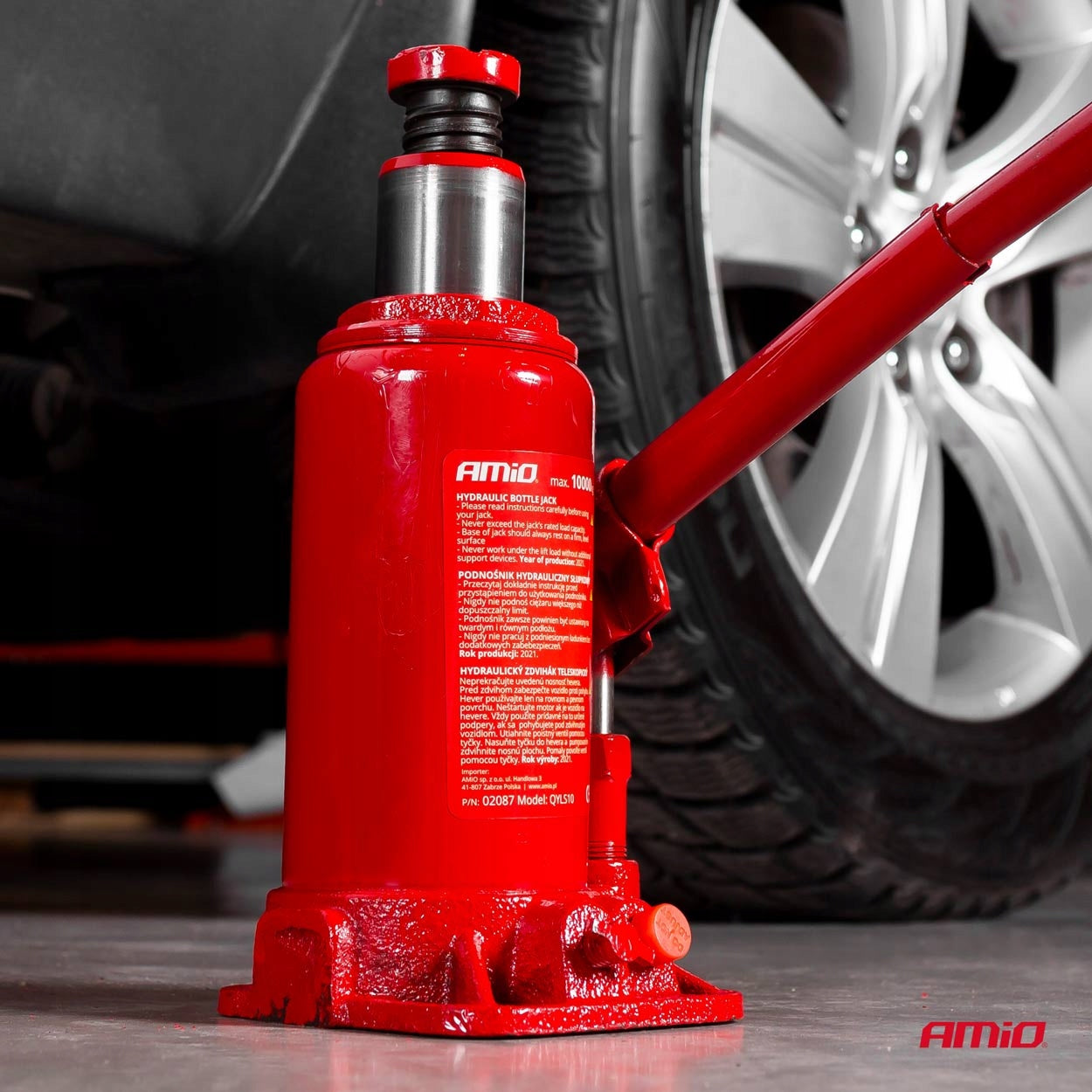 10T 10000kg LIFTING HEIGHT 200-385mm Hydraulic Bollard Lift Manufacturer code 02087
