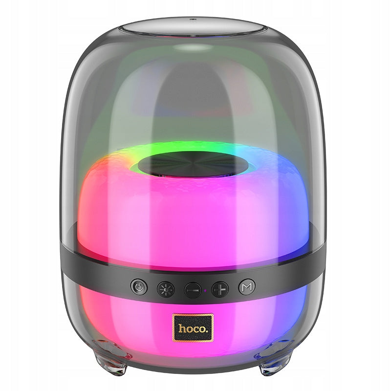 10W BLUETOOTH SPEAKER WITH LED BACKLIGHT RGB TRANSPARENT TWS