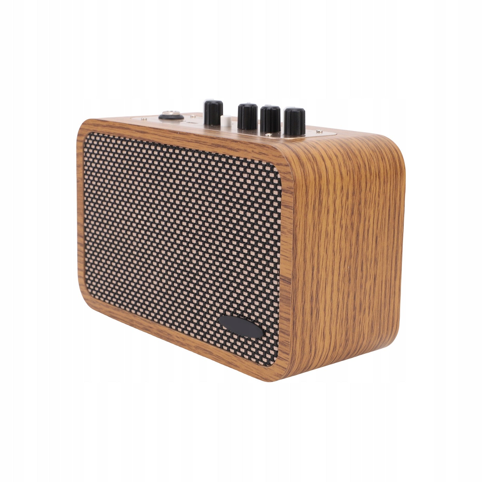 10W Guitar Electric Amplifier Wooden BT Speaker With IQ Reverb