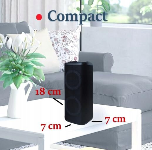 10W PORTABLE BLUETOOTH RGB SPEAKER Brand no brand
