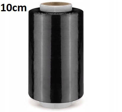 10cm Protective STRETCH FILM FOR PACKING PALLETS black
