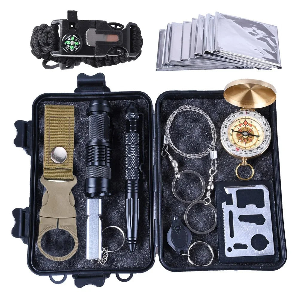 10in1 Multitool Military Tactical Survival Kit Survival Essential Gear