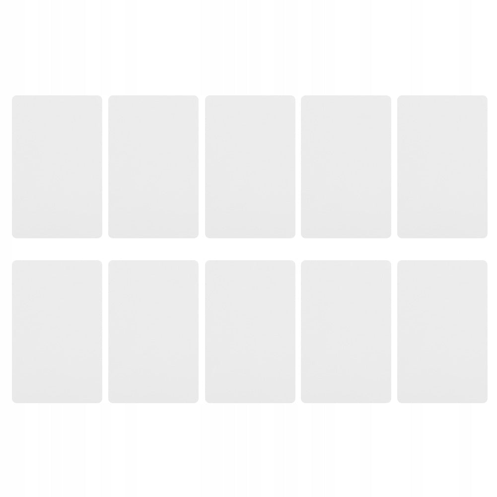 10pcs 13,56MHz NFC Ntag215 White Cards 504 Bytes Reading Writing