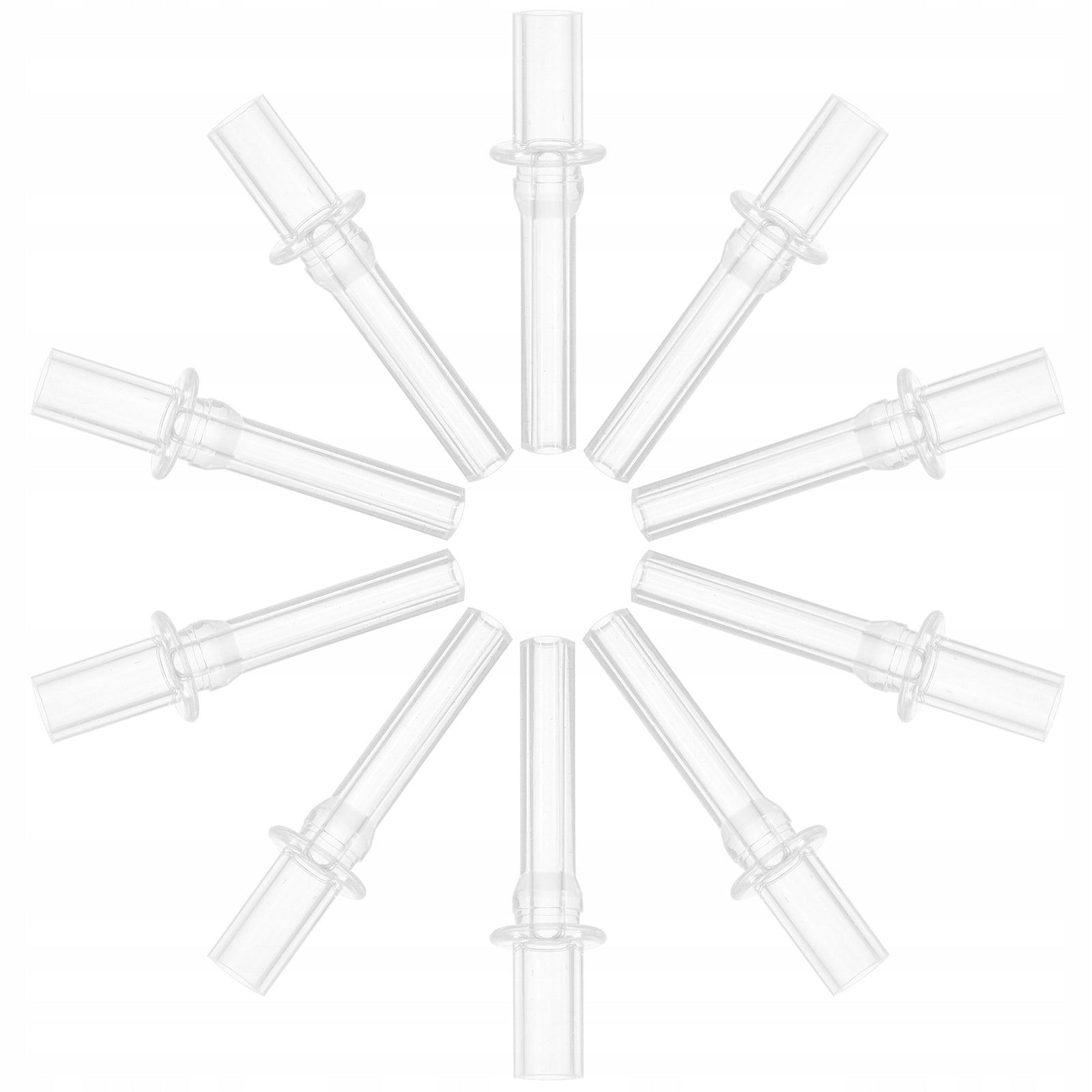 10pcs Bottle Straws Tips Silicone Straw Tips