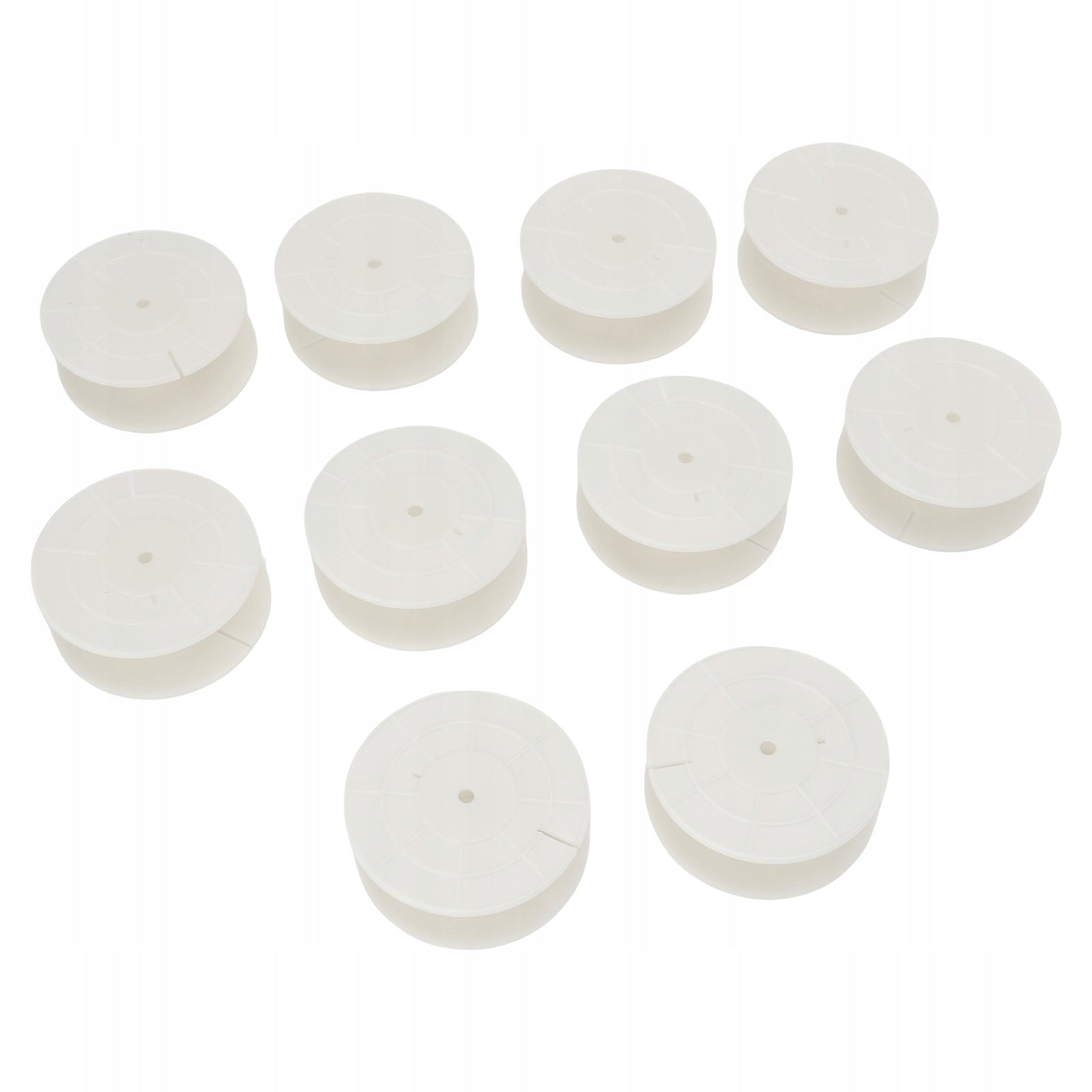 10pcs Empty Wired Reels Audible Winding Organizer F4