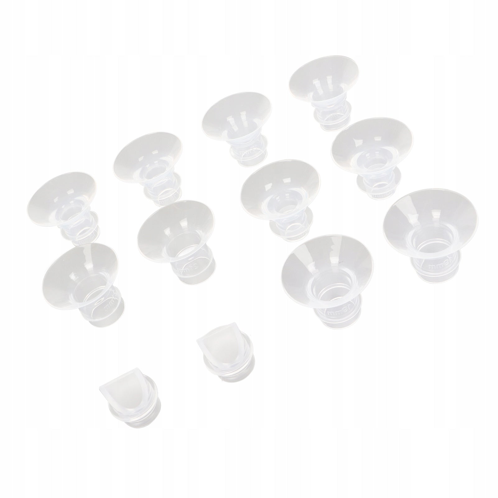 10pcs G7 Silicone Wearable Insert Chest Pump Collar