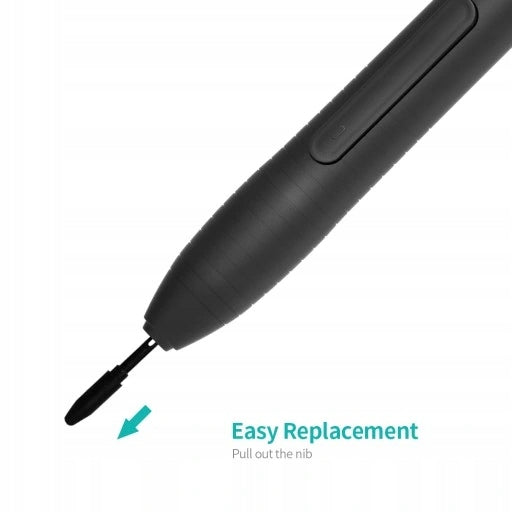 10pcs Huion PN04 Replacement Pen Nibs For Graphic Tablet PW100 Model Evryst
