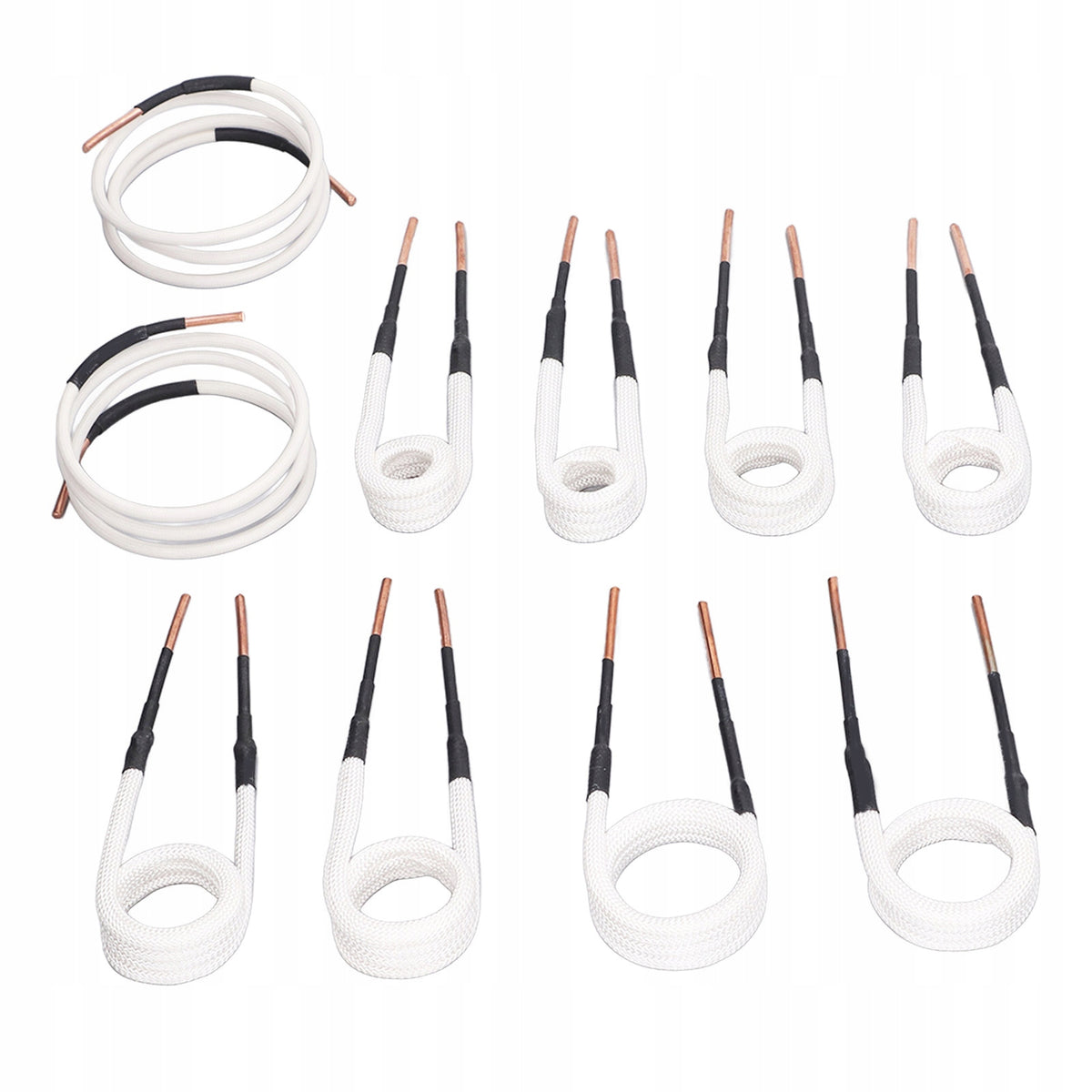 10pcs Induction Heater Coil Set PR Removal Tool