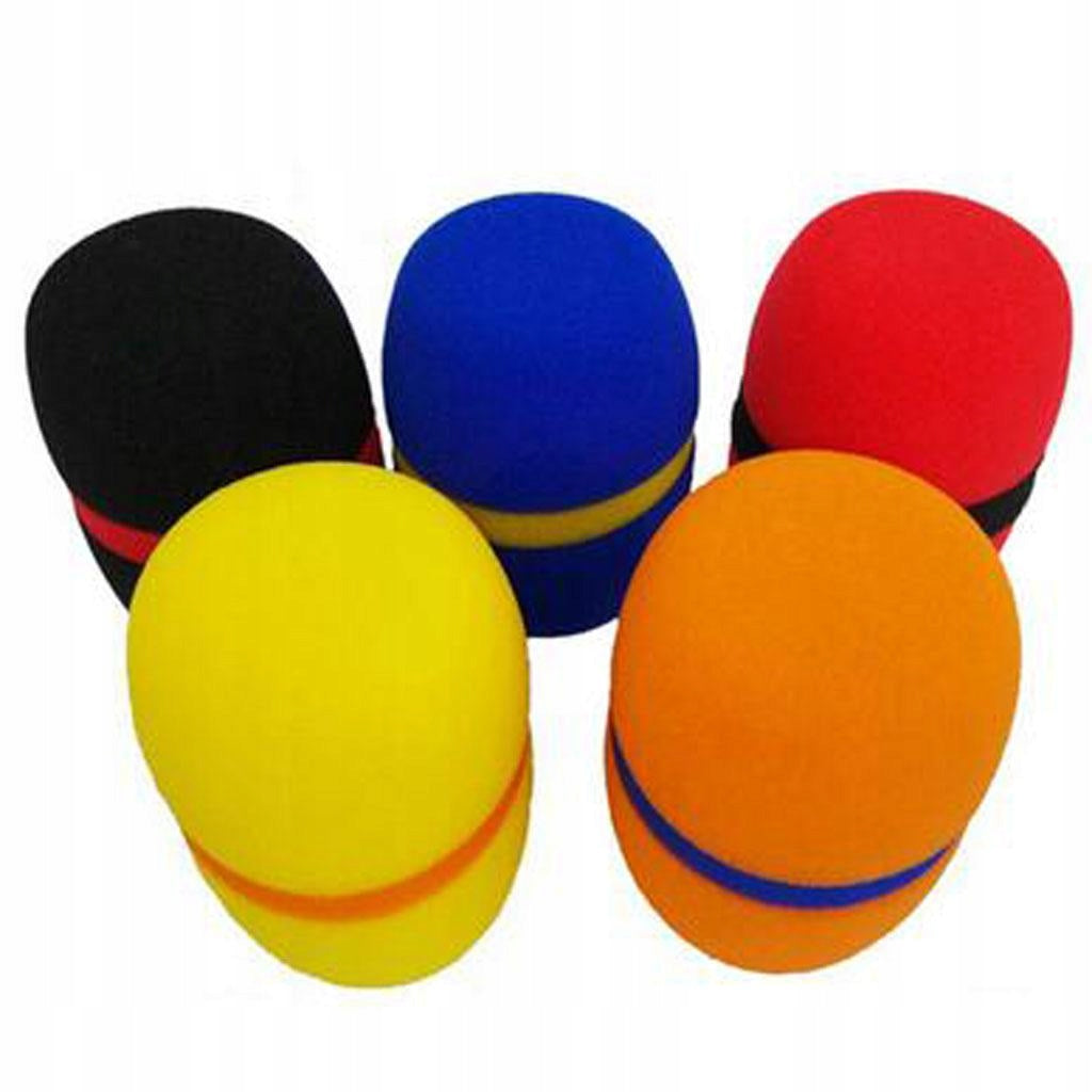 10pcs / Pack Blue Handheld Stage Microphone Windscreen Foam Mic Cover DJ Manufacturer code Hellery-57002938