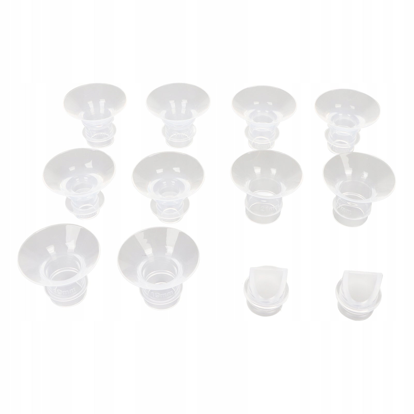 10pcs QS Silicone Wearable Insert Chest Pump Collar Medical device no