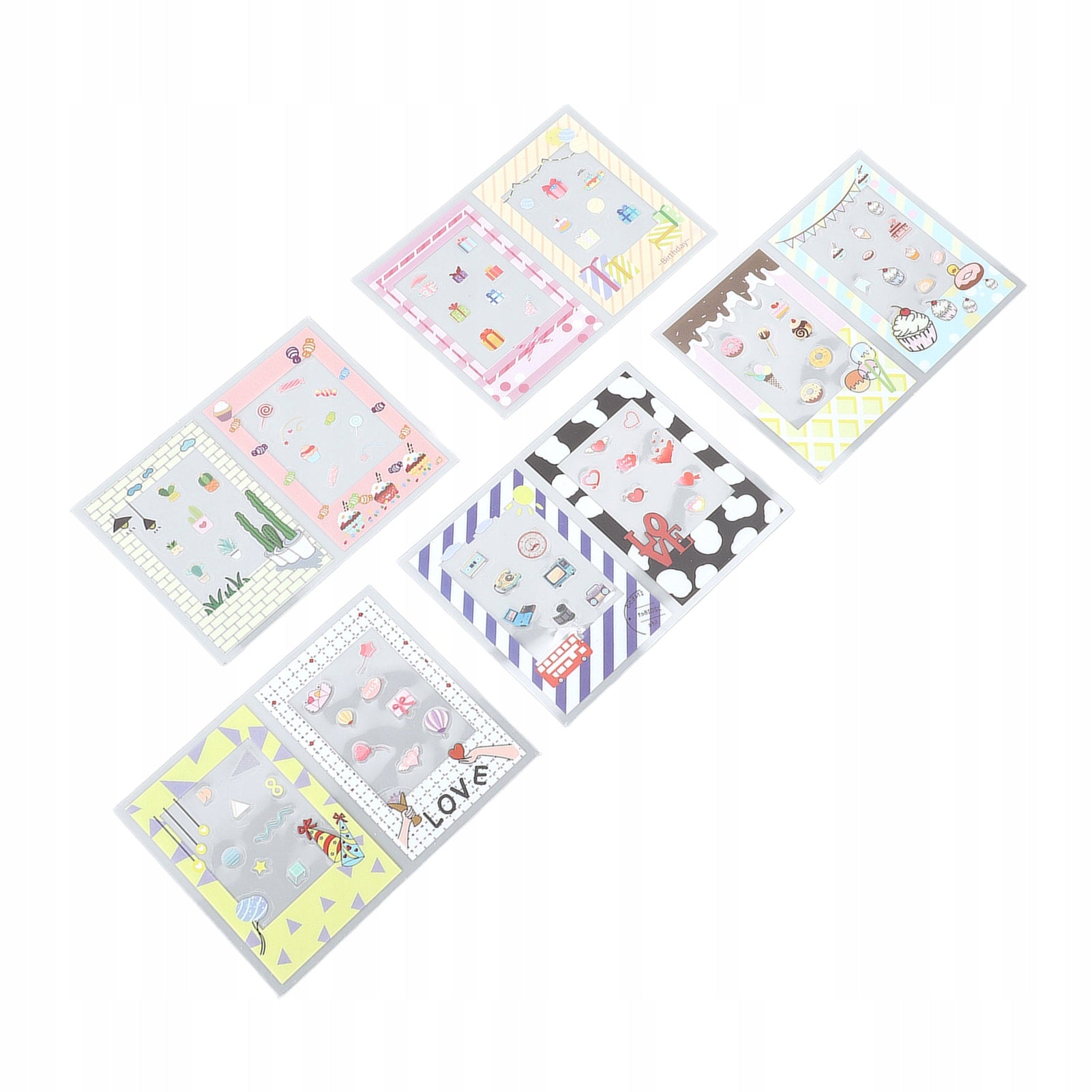 10pcs photo frame sticker versatile sticker for C7 Model 3097XREF