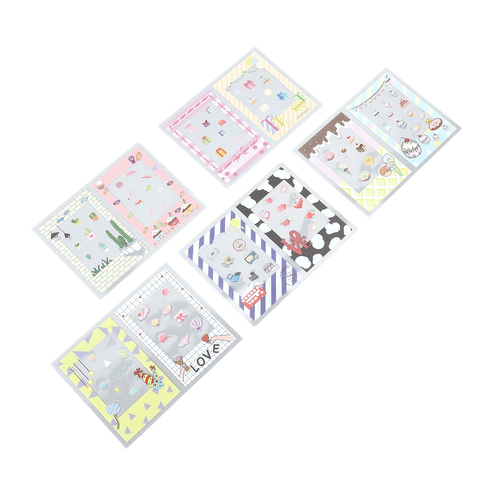 10pcs photo frame sticker versatile sticker for UN Brand no brand
