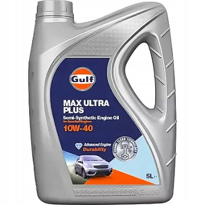 10w40 GULF Max Ultra Plus SEMI-SYNTHETIC OIL 5L
