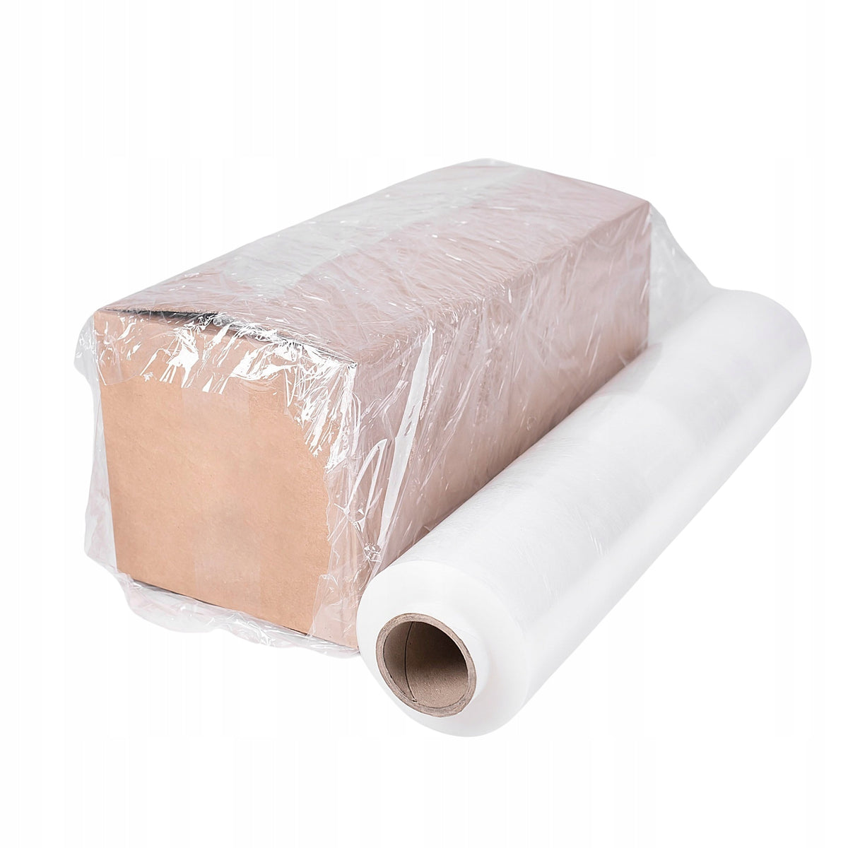 10x 3 kg transparent stretch film for packaging