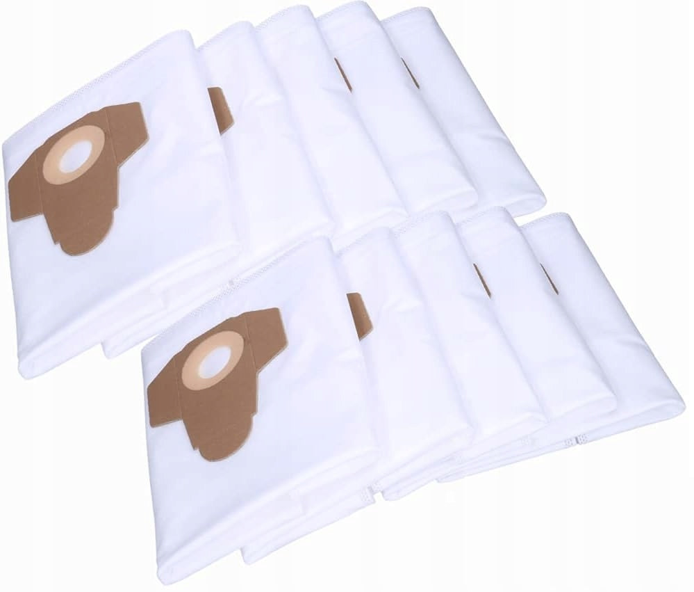 10x BAGS FOR VACUUM CLEANER PARKSIDE PNTS PWD PWS 1300 MACALLISTER MAC EINHELL