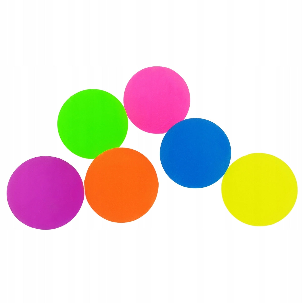 10x BALL RUBBER BALL COLORFUL JUMPING SENSORY 27mm Manufacturer code 5904873310103
