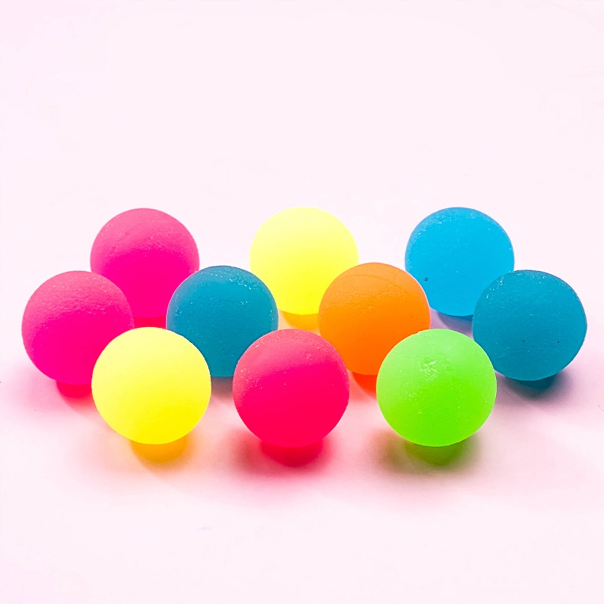 10x BALL RUBBER BALL COLORFUL JUMPING SENSORY 27mm Number of pieces in the set 1 pcs