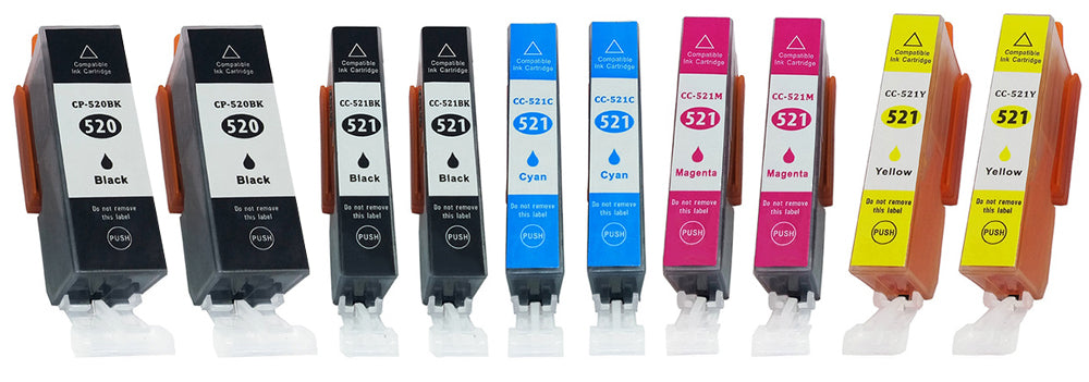 10x CANON iP4700 MP540 MP560 PRINTER INKS