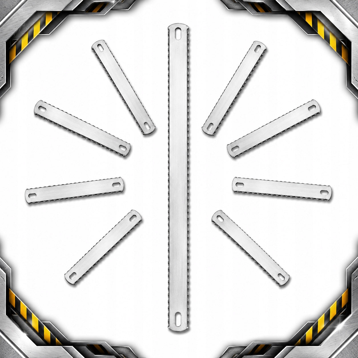 10x DOUBLE SIDED SAW BLADES FOR METAL 300MM SET OF 10PCS FOR SAW Material of manufacture HSS