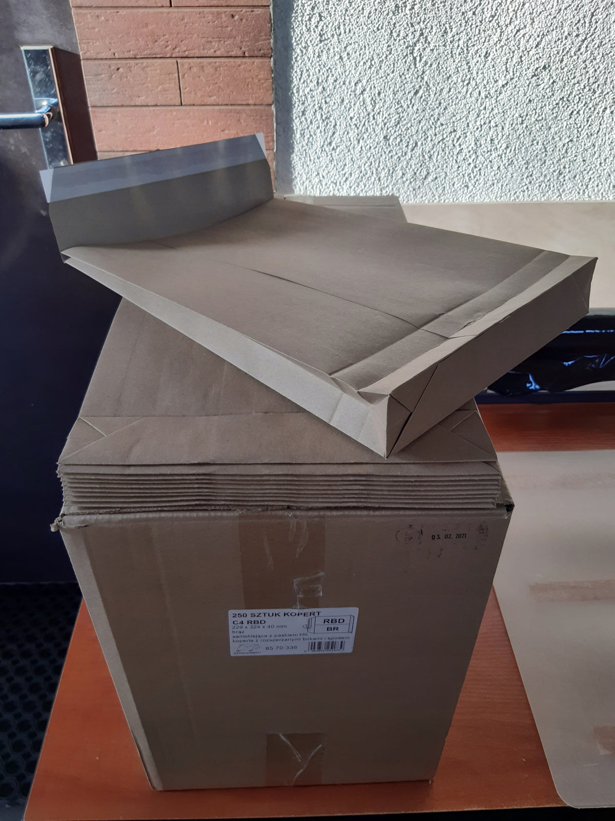 10x Expandable envelope C4 HK RBD brown 229x324 C-4 Brand Rayan