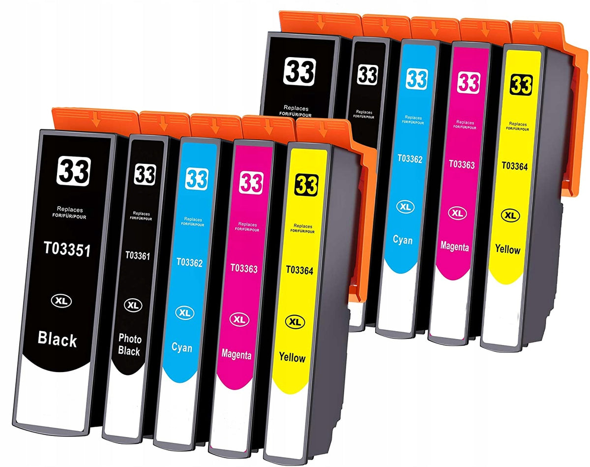 10x INK FOR EPSON T3351 XP630 XP830 XP900 XP7100
