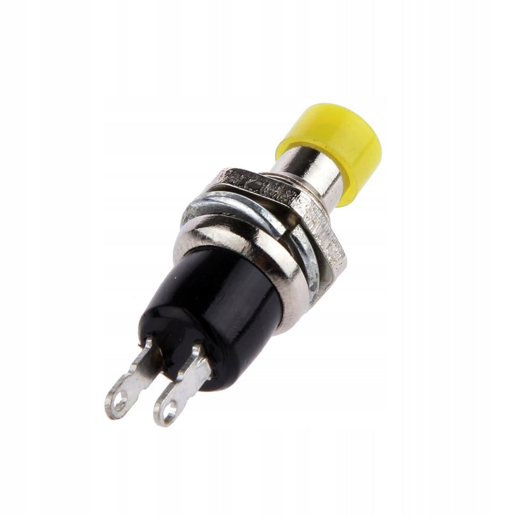 10x Lockless Push Button Switch Momentary for Yellow