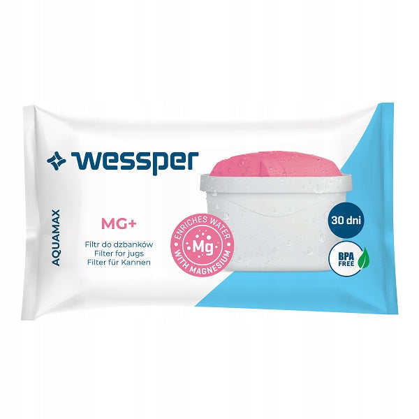 10x MAGNESIUM FILTER Wessper AquaMax Mg+ water filters jug MAGNEZ EAN (GTIN) 5904902672783