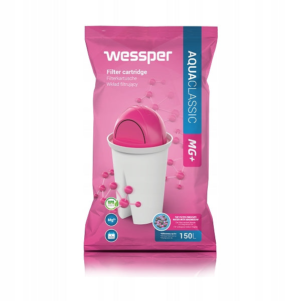 10x MAGNESIUM filter Wessper AquaClassic Mg+ jug water filters EAN (GTIN) 5902668011587