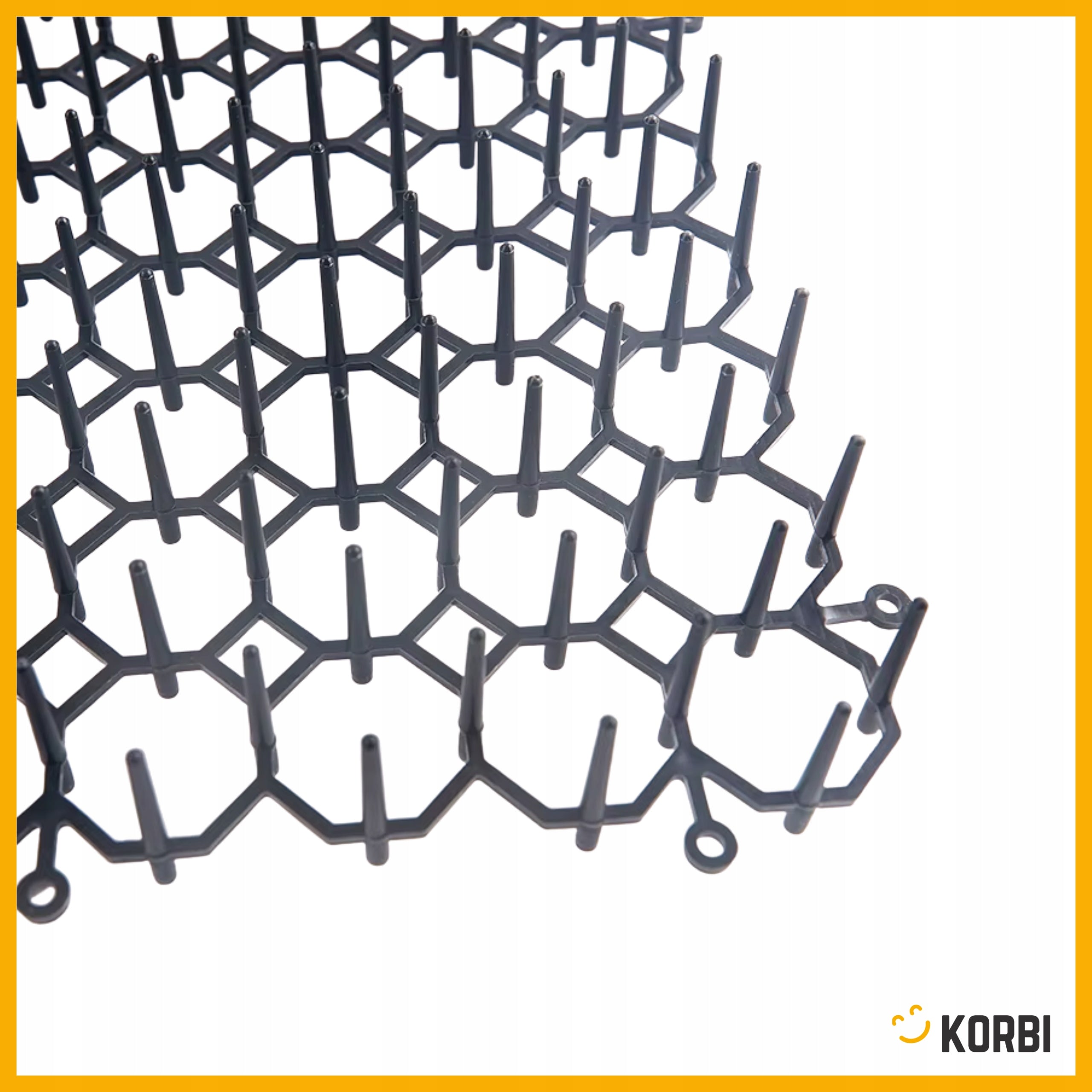 10x MAT WITH SPIKES REPELLENT CATS BARBED DOGS SAFE 20x40 cm Kind spikes