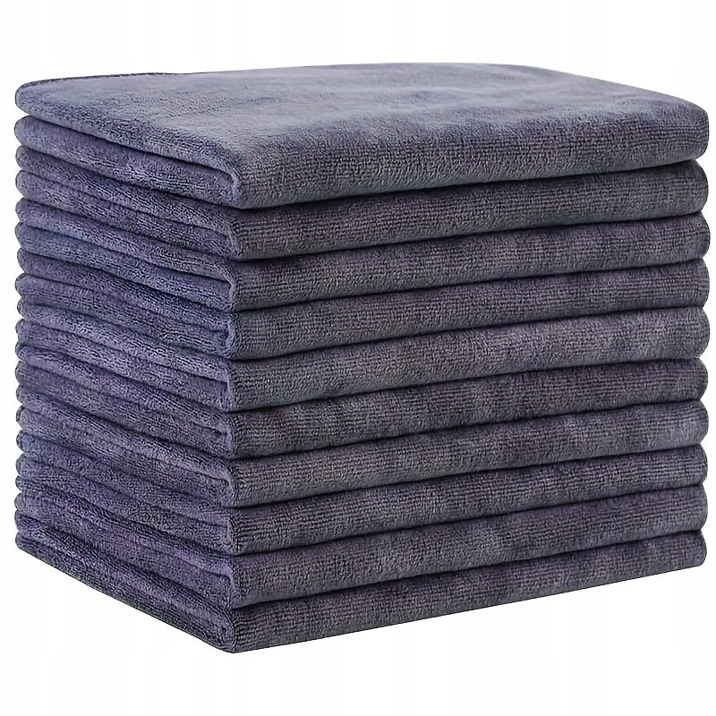 10x MICROFIBER CLOTH 40x40 CM 320GSM FOR CAR DETAILING GREY Manufacturer code 40x40 mikrofibra